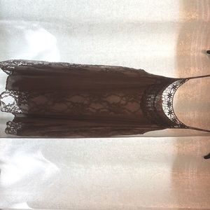 Gray crocheted/lace dress from a cute boutique.